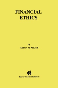 Enlarge image Cover: Financial Ethics - Springer