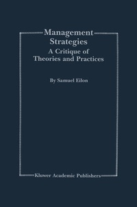 Enlarge image Cover: Management Strategies - Kluwer Academic Publishers