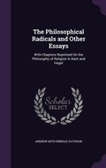 Cover: The Philosophical Radicals and Other Essays - Palala Press
