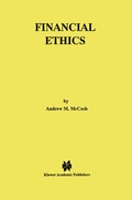Cover: Financial Ethics - Springer