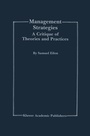 Cover: Management Strategies - Springer
