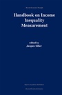 Cover: Handbook of Income Inequality Measurement - Kluwer Academic Publishers