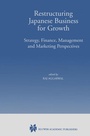 Cover: Restructuring Japanese Business for Growth - Springer