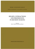 Cover: Beliefs, Interactions and Preferences - Springer