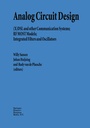 Cover: Analog Circuit Design - Kluwer Academic Publishers