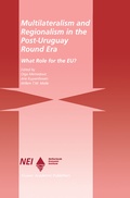 Cover: Multilateralism and Regionalism in the Post-Uruguay Round Era - Springer