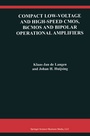 Cover: Compact Low-Voltage and High-Speed CMOS, BiCMOS and Bipolar Operational Amplifiers - Springer