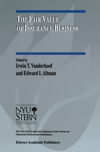 Enlarge image Cover: The Fair Value of Insurance Business - Springer