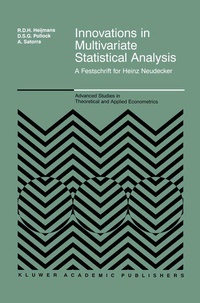 Enlarge image Cover: Innovations in Multivariate Statistical Analysis - Springer