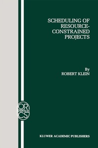 Abbildung von: Scheduling of Resource-Constrained Projects - Springer