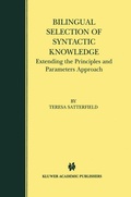 Cover: Bilingual Selection of Syntactic Knowledge - Springer