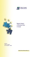 Cover: Regional Aspects of Monetary Policy in Europe - Springer