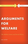 Cover: Arguments for Welfare - Rowman & Littlefield International