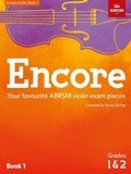 Cover: Encore Violin, Book 1, Grades 1 & 2 - Associated Board of the Royal Schools of Music