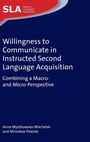Cover: Willingness to Communicate in Instructed Second Language Acquisition - Multilingual Matters