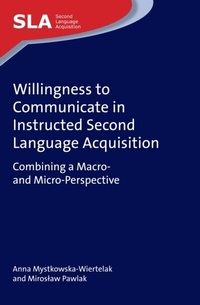 Abbildung von: Willingness to Communicate in Instructed Second Language Acquisition - Multilingual Matters