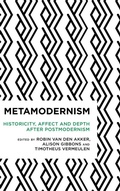 Cover: Metamodernism - Rowman & Littlefield International
