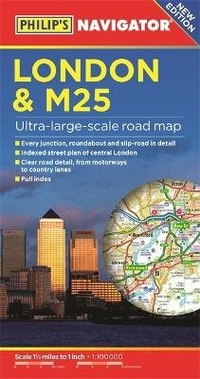 Abbildung von: Philip's London and M25 Navigator Road Map - Philip's