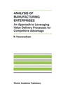 Cover: Analysis of Manufacturing Enterprises - Springer