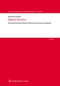 Cover: Digitaler Nachlass - Wolfgang Metzner Verlag