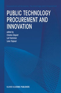 Enlarge image Cover: Public Technology Procurement and Innovation - Springer