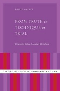 Abbildung von: From Truth to Technique at Trial - OUP eBook