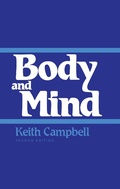 Cover: Body and Mind - University of Notre Dame Press