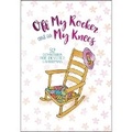 Cover: Off My Rocker and on My Knees: 52 Devotions for Devoted Grandmas - BroadStreet Publishing