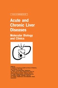 Cover: Acute and Chronic Liver Diseases - Kluwer Academic Publishers