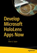 Cover: Develop Microsoft HoloLens Apps Now - APress