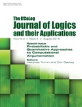 Cover: IfColog Journal of Logics and their Applications. Volume 3, number 2 - College Publications