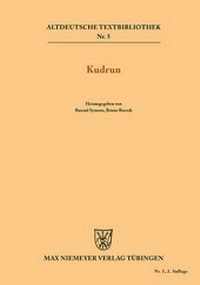 Enlarge image Cover: Kudrun - De Gruyter