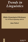Cover: Words beginning with SA - De Gruyter Mouton