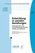 Cover: Entwicklung in sozialen Beziehungen - De Gruyter Oldenbourg
