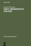 Cover: Weit hergeholte Fakten - De Gruyter Oldenbourg