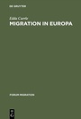 Cover: Migration in Europa - De Gruyter Oldenbourg