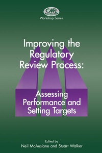 Enlarge image Cover: Improving the Regulatory Review Process: Assessing Performance and Setting Targets - Springer