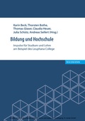 Cover: Bildung und Hochschule - Waxmann Verlag GmbH