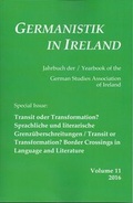 Cover: Transit oder Transformation? Sprachliche und literarische Grenz&uuml;berschreitungen / Transit or Transformation? Border Crossings in Language and Literature - Hartung-Gorre