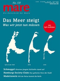 Abbildung von: mare - Die Zeitschrift der Meere / No. 118 / Das Meer steigt - mareverlag