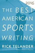 Cover: Best American Sports Writing 2016 - Mariner Books
