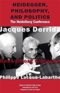 Enlarge image Cover: Heidegger, Philosophy, and Politics - Fordham University Press