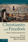 Cover: Christianity and Freedom: Volume 1, Historical Perspectives - Cambridge University Press