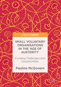 Abbildung von: Small Voluntary Organisations in the 'Age of Austerity' - Palgrave Pivot