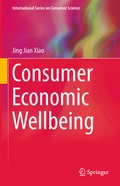 Cover: Consumer Economic Wellbeing - Springer