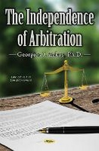 Abbildung von: Independence of Arbitration - Nova Science Publishers Inc