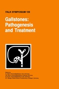 Cover: Gallstones - Kluwer Academic Publishers