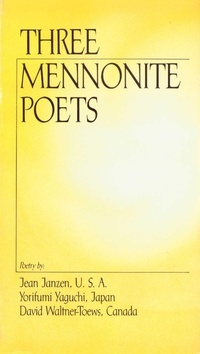 Enlarge image Cover: Three Mennonite Poets - Good Books
