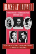 Cover: Blacks at Harvard - New York University Press