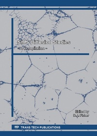 Enlarge image Cover: SIMS Diffusion Studies - Trans Tech Publications Ltd